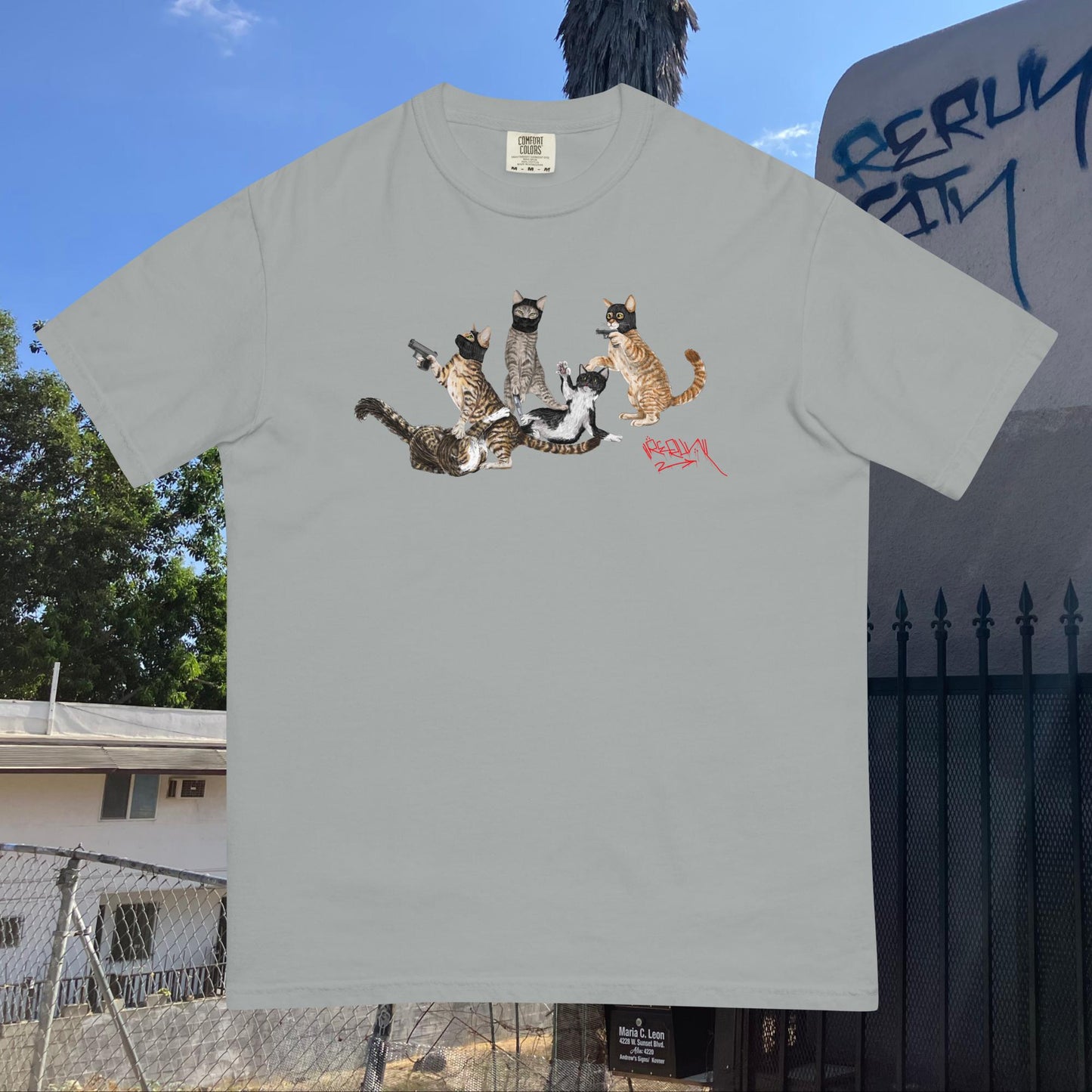 Cat Burglars t-shirt