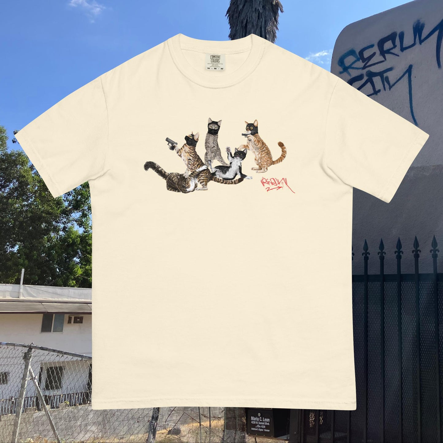 Cat Burglars t-shirt