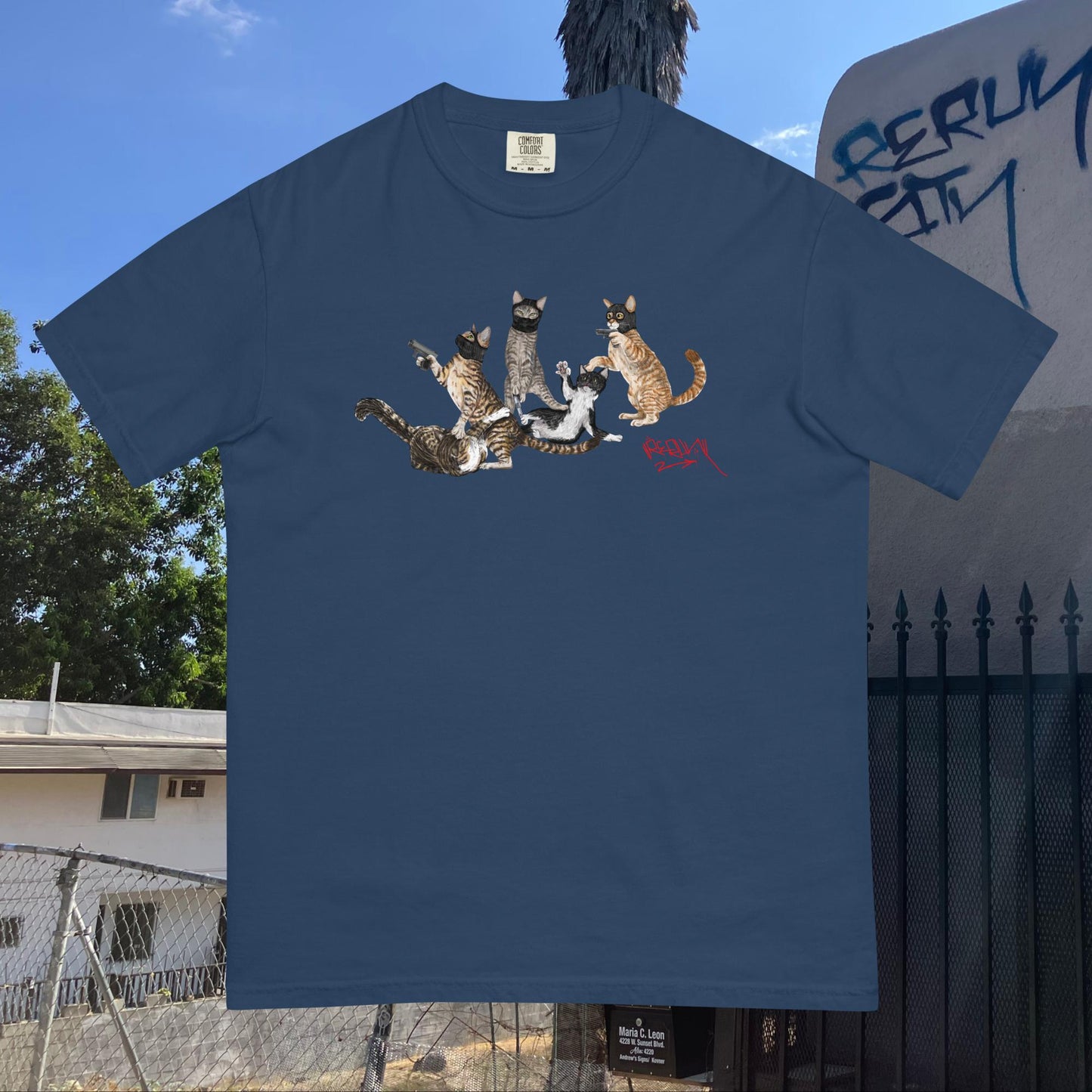 Cat Burglars t-shirt