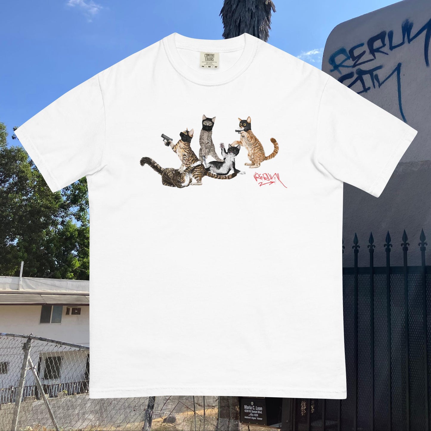 Cat Burglars t-shirt